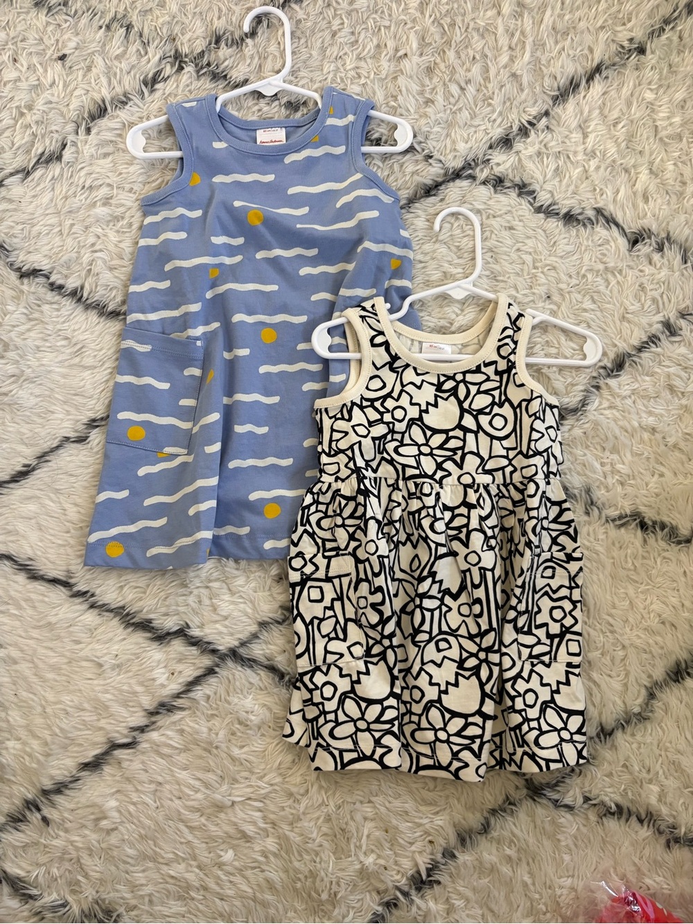 Hanna Andersson Girls' Sleeveless Dresses - Playful Print Set